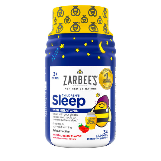Zarbee's Children’s Sleep Melatonin Gummies - Berry