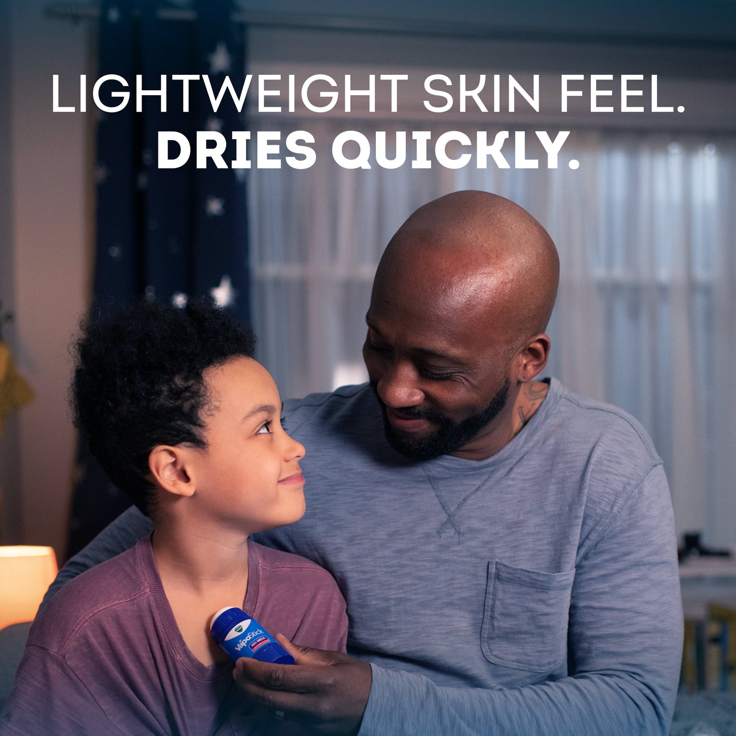 Vicks VapoStick, Solid Balm, Soothing Non-Medicated Vicks Vapors, Easy-To-Use No-Touch Applicator
