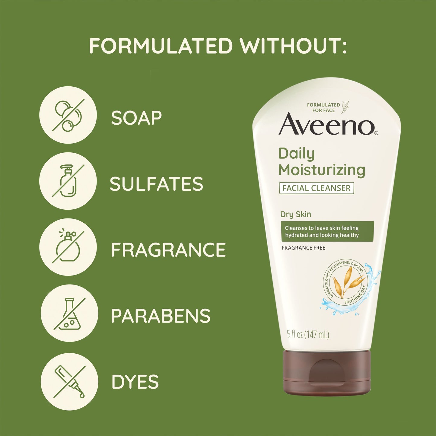 Aveeno Daily Moisturizing Facial Cleanser