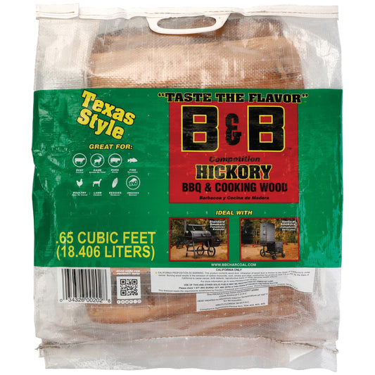 B&B Charcoal Hickory Cooking Wood