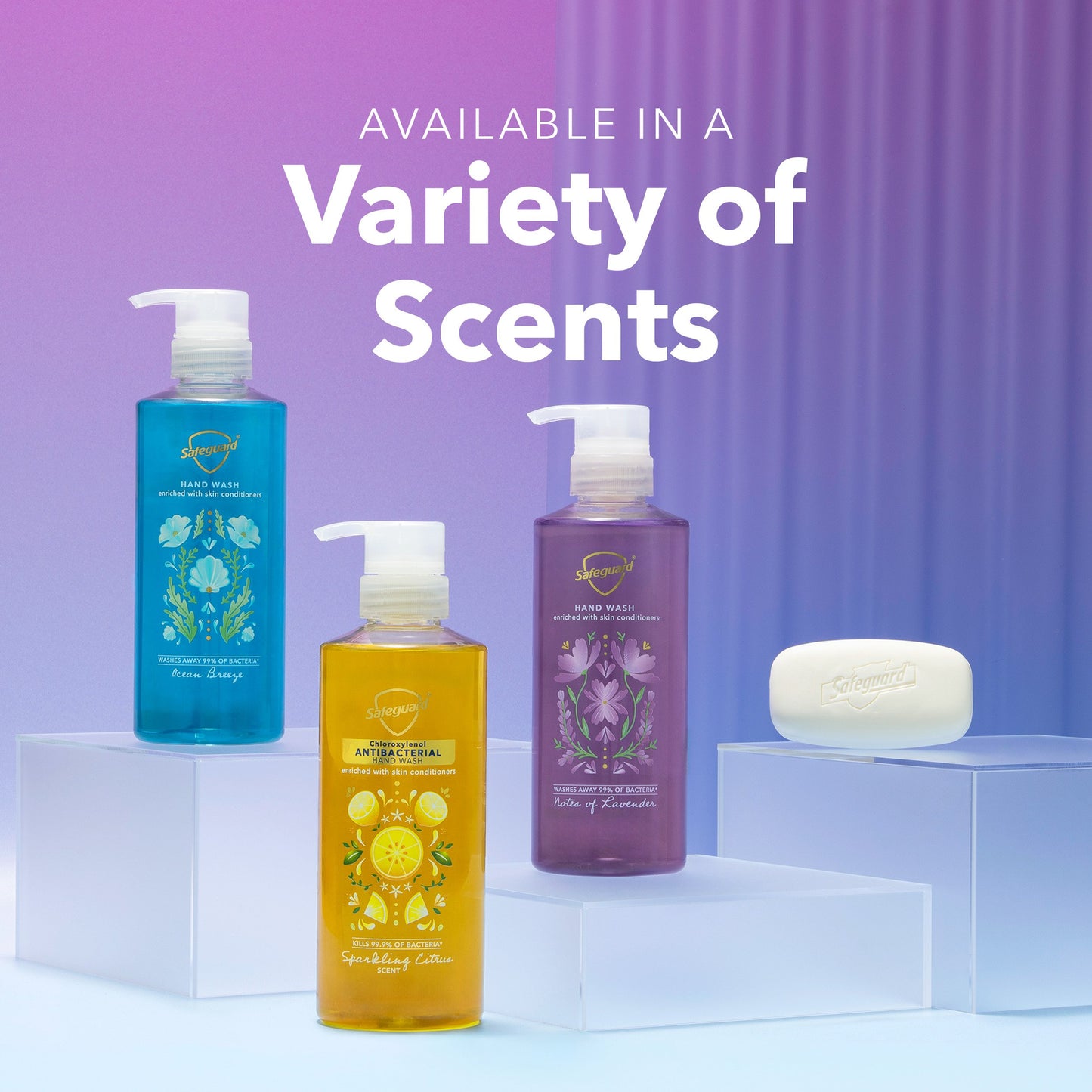 Safeguard Hydrating Hand Wash - Notes of Lavender