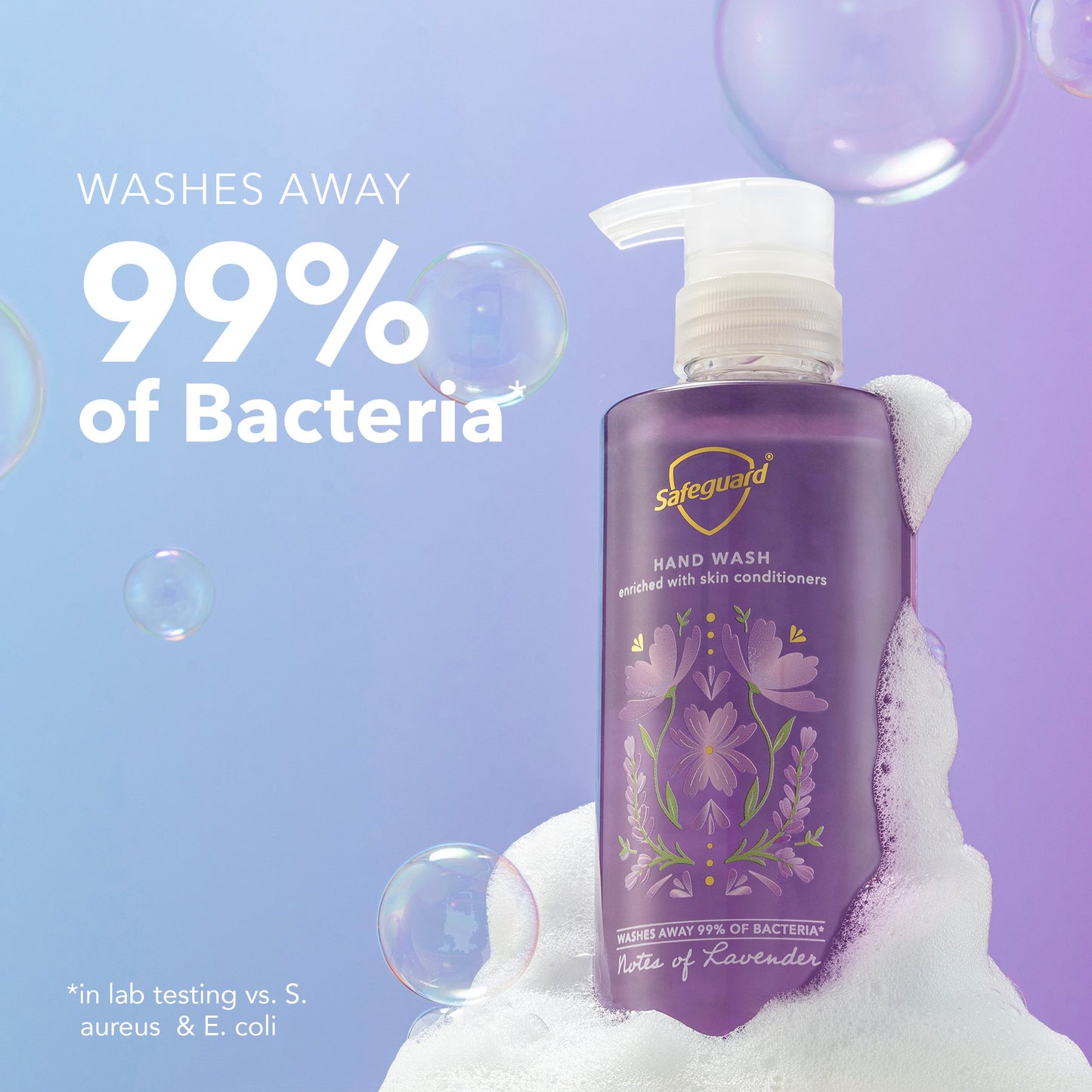 Safeguard Hydrating Hand Wash - Notes of Lavender