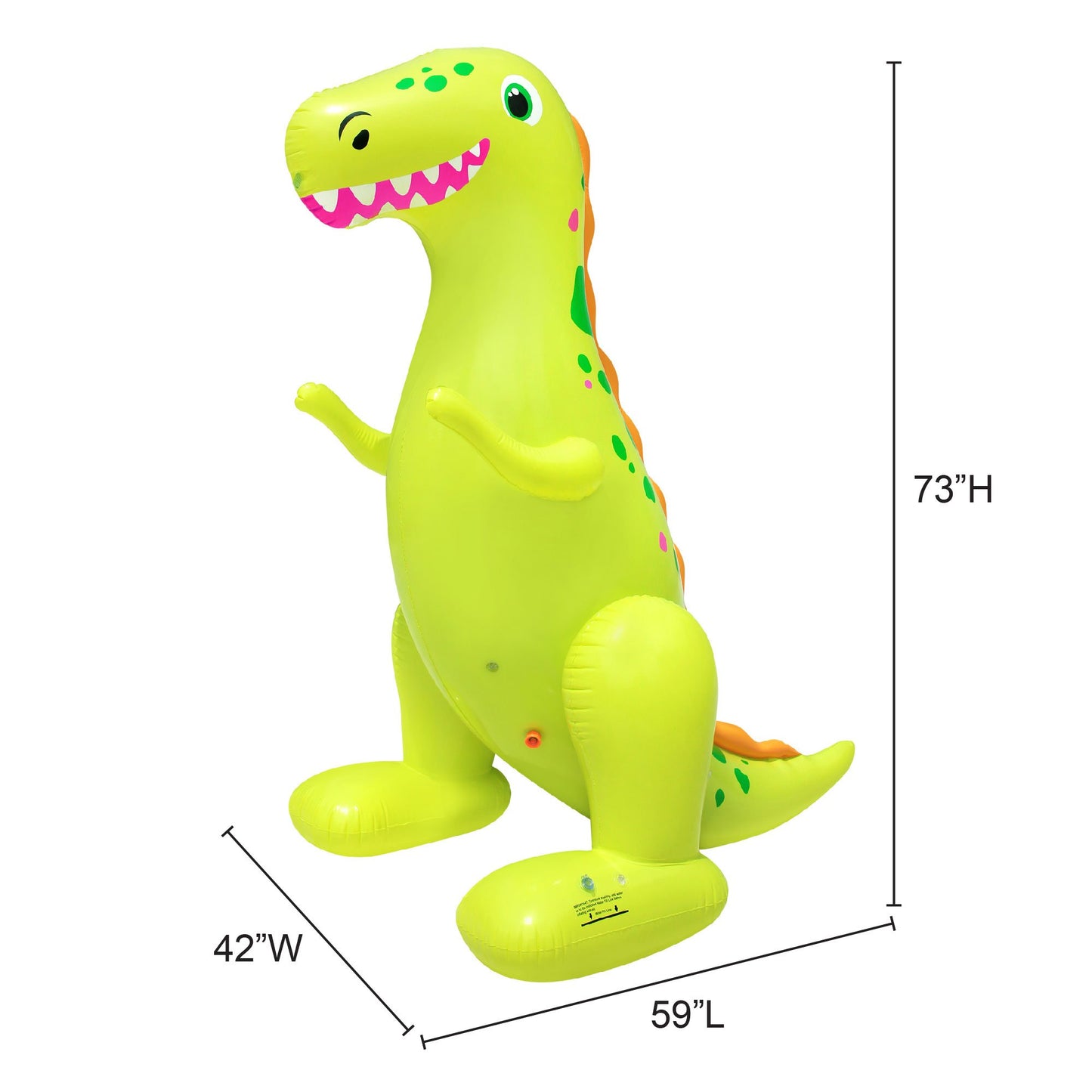 Banzai Dino Splash Water Sprinkler
