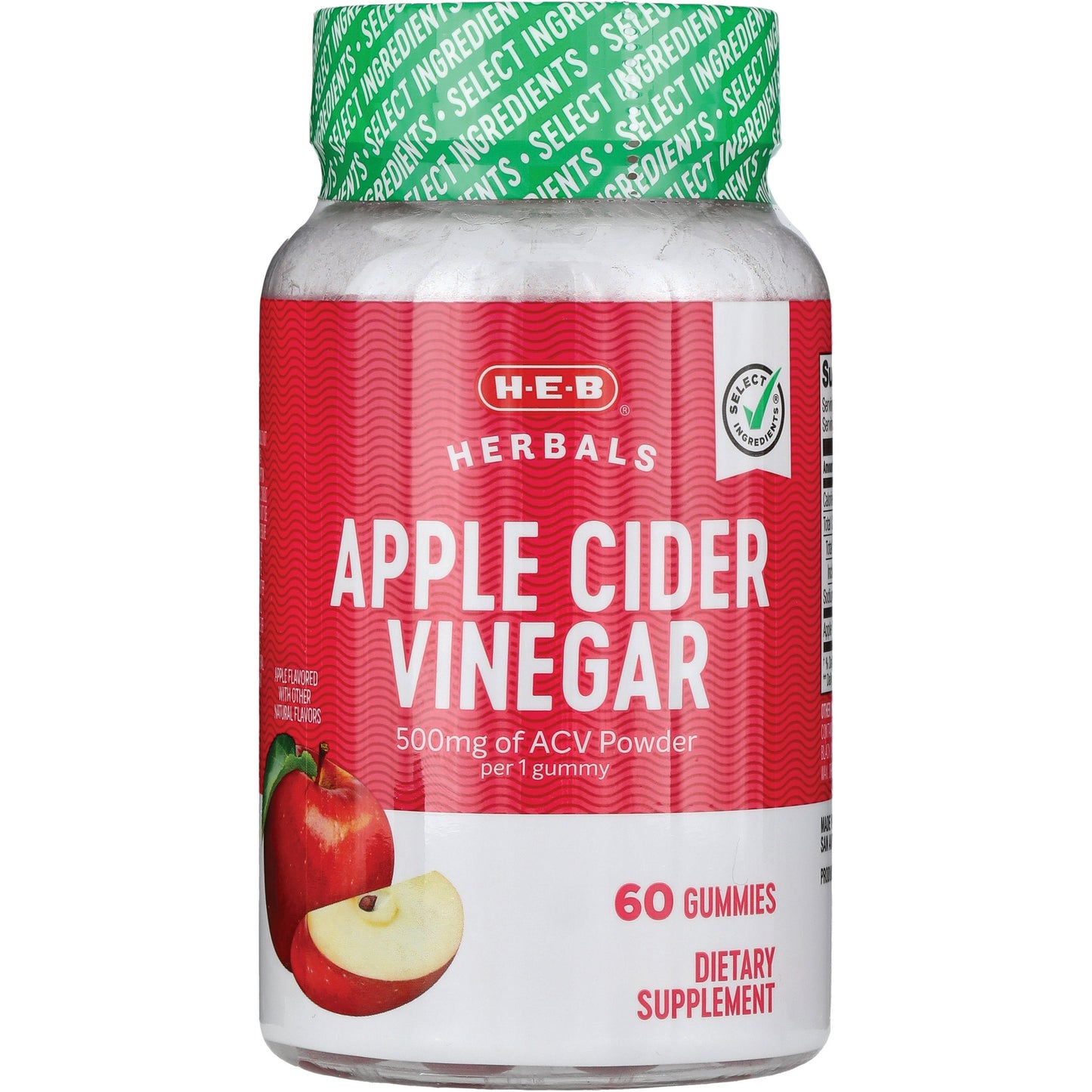 H-E-B Herbals Apple Cider Vinegar Gummies