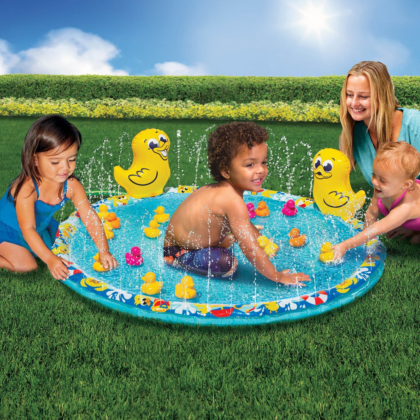 Banzai Jr. Duck Duck Water Splash Pool