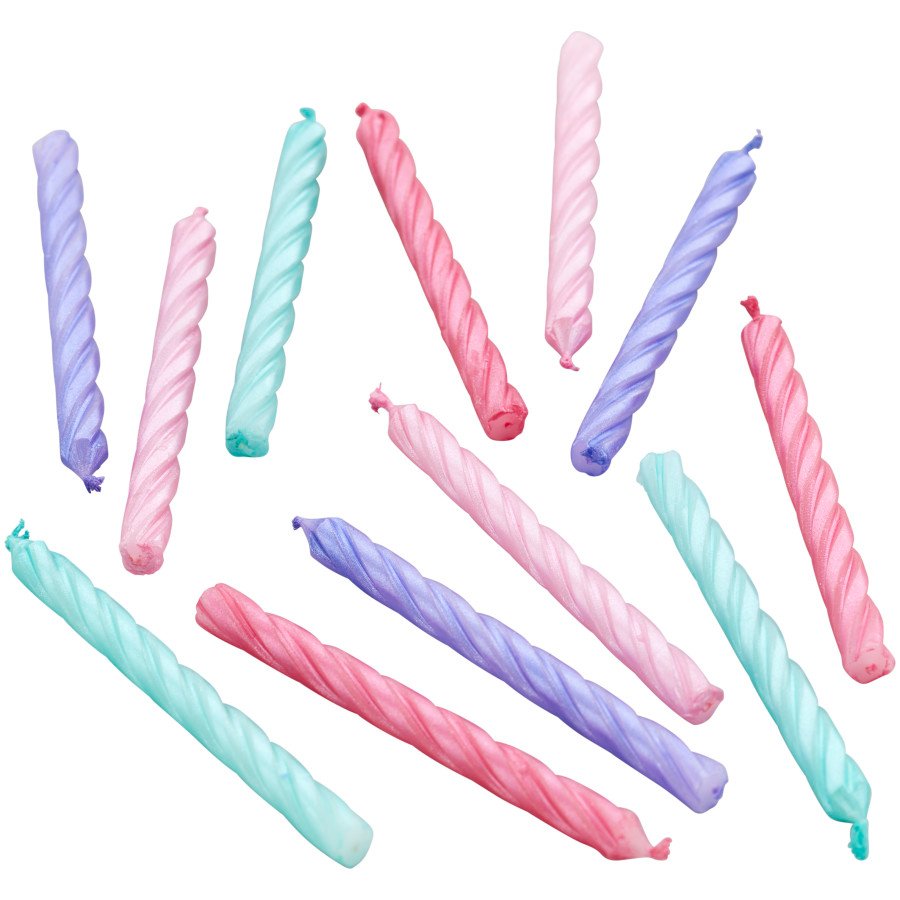 Wilton Metallic Unicorn Birthday Candles