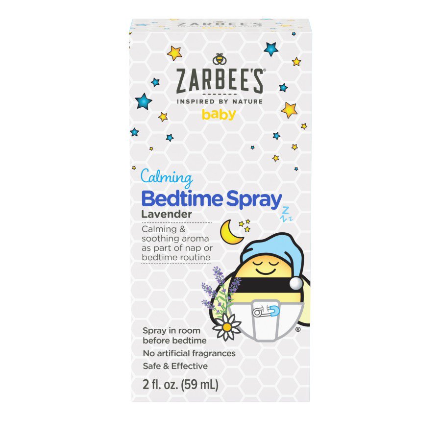 Zarbee's Baby Calming Bedtime Spray - Lavender & Chamomile