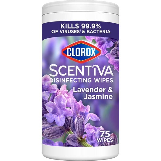 Clorox Scentiva Bleach Free Cleaning Wipes - Lavender & Jasmine