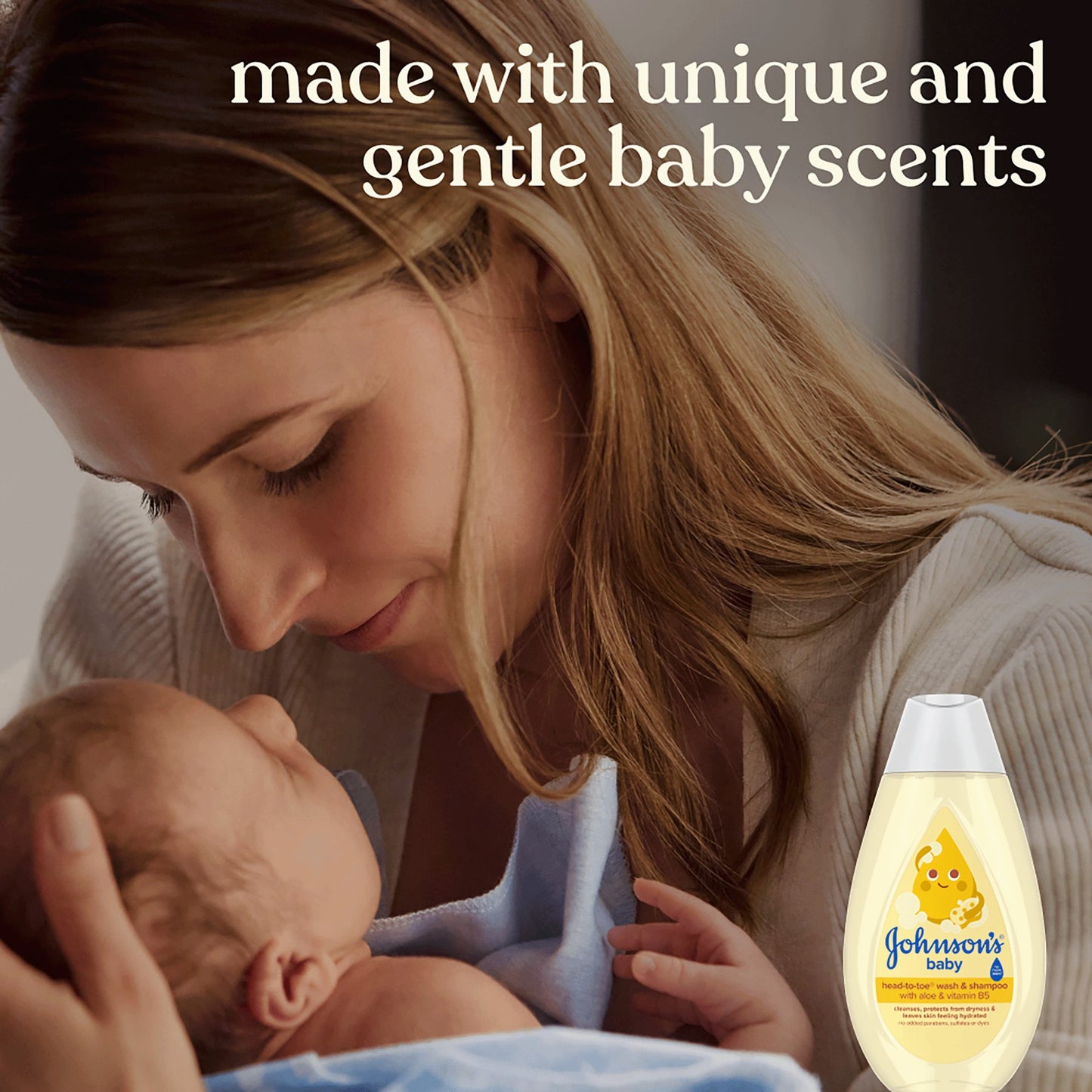 Johnson's Baby Head-To-Toe Tearless Gentle Baby Wash & Shampoo