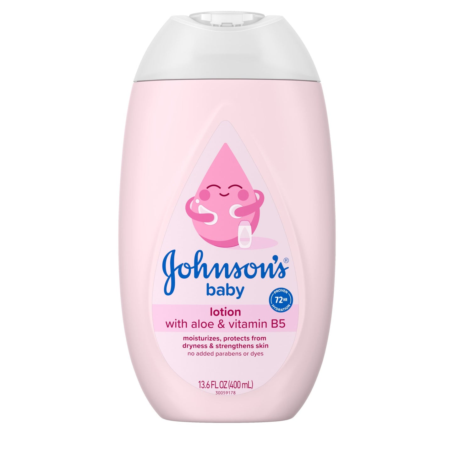 Johnson's Baby Moisturizing Pink Lotion with Coconut Oil