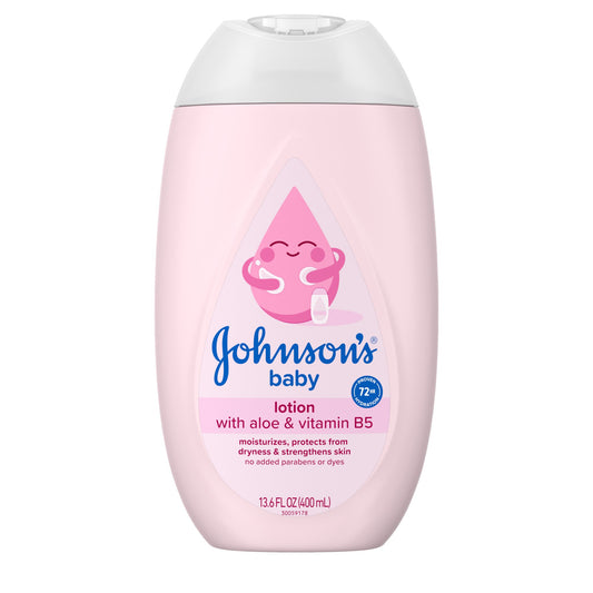 Johnson's Baby Moisturizing Pink Lotion with Coconut Oil