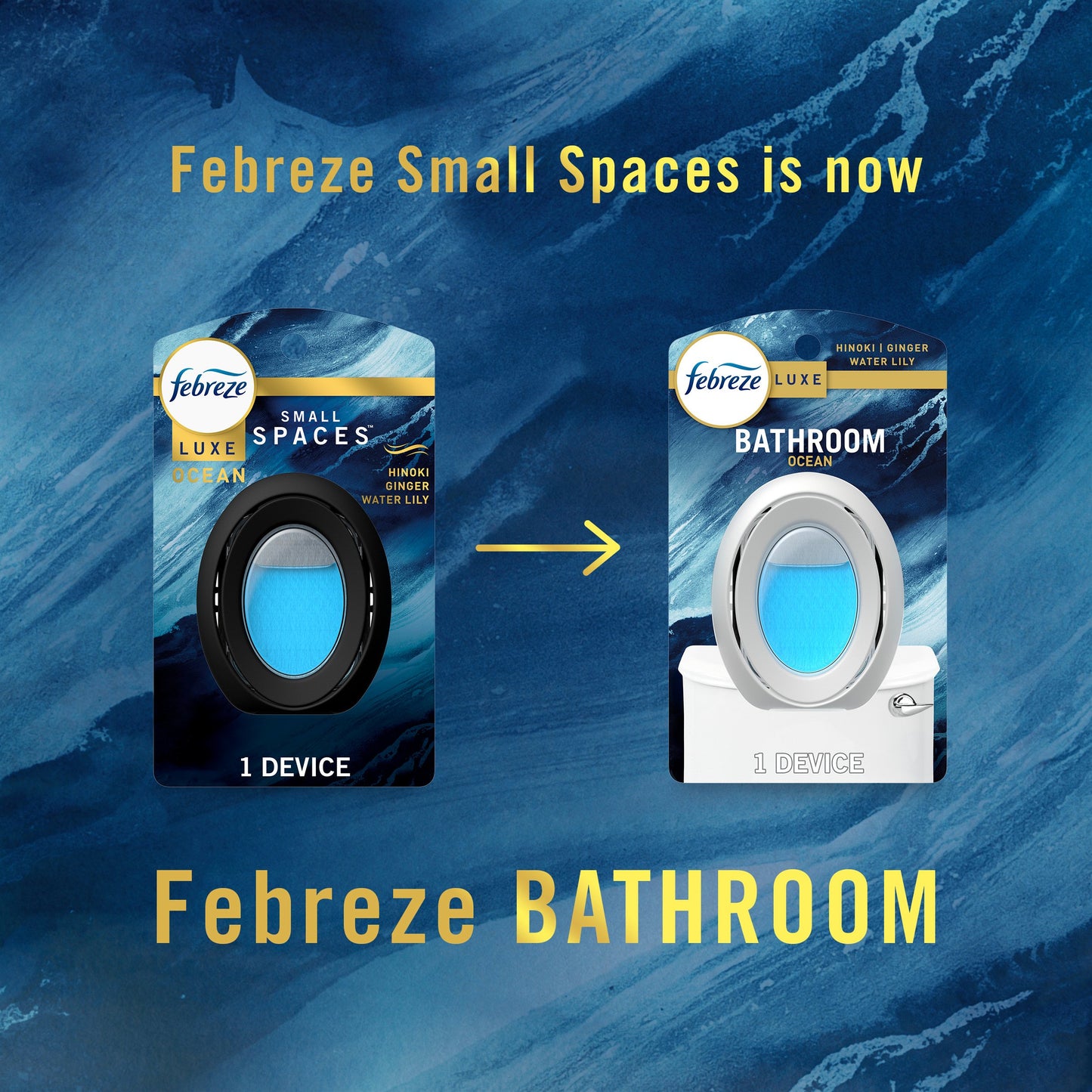 Febreze Bathroom Air Freshner - Ocean