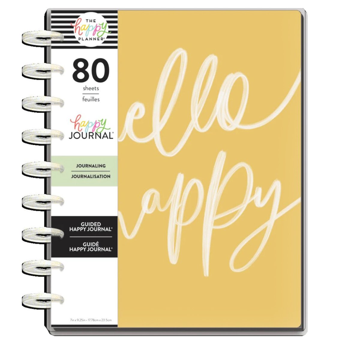 The Happy Planner Hello Happy Classic Guided Journal