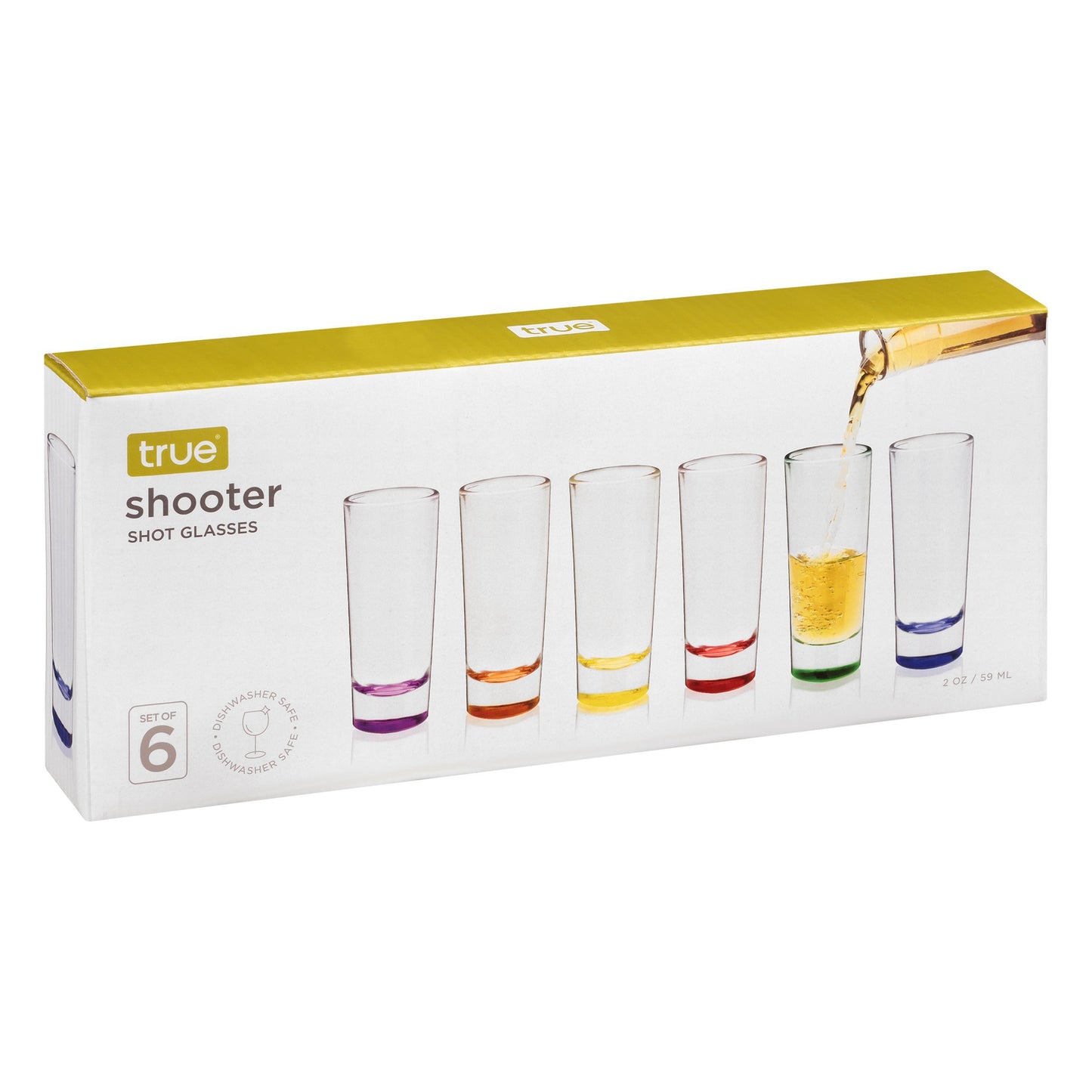 True Shooter Shot Glasses, 6 Pk