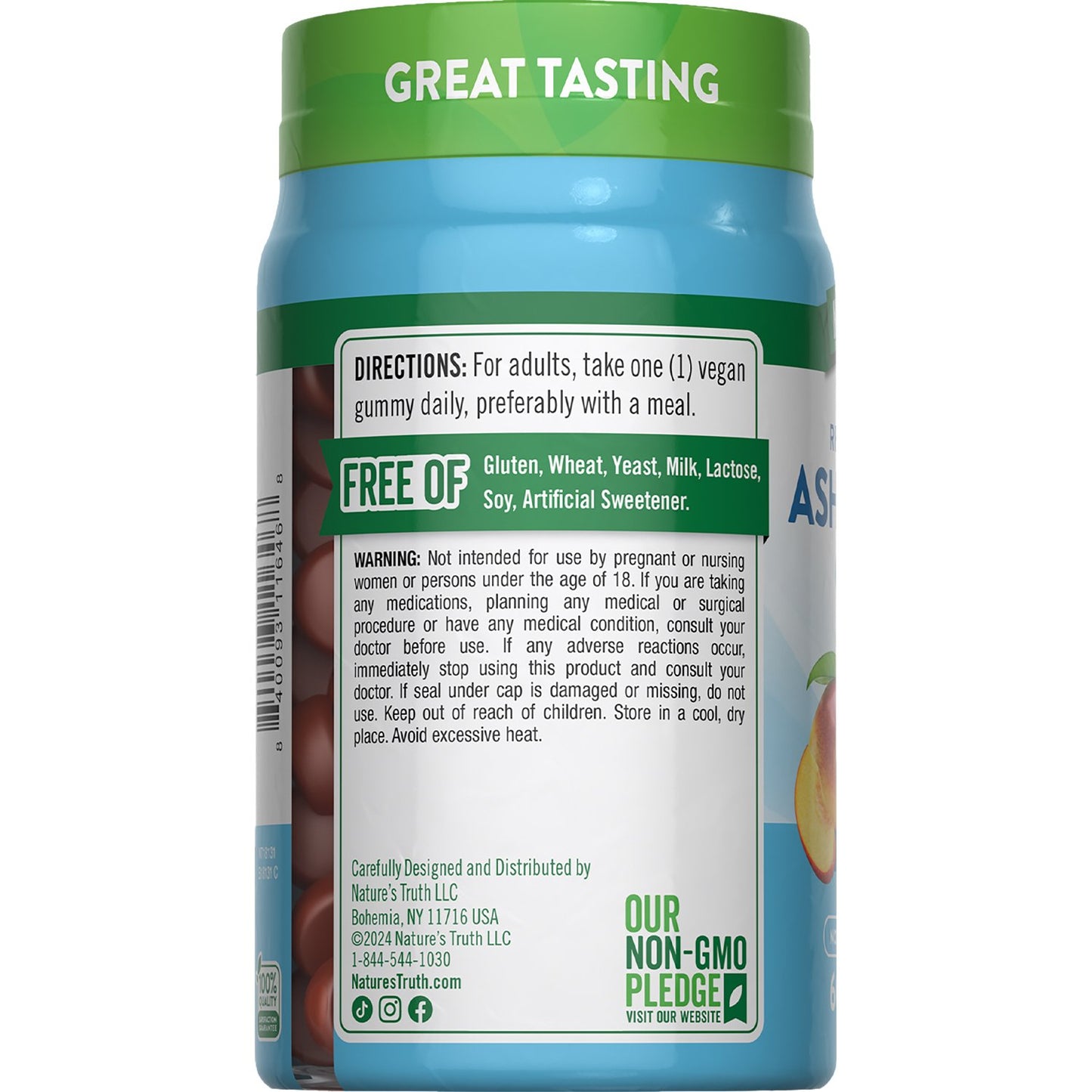Nature's Truth Restore & Unwind Ashwagandha Gummies - Tropical