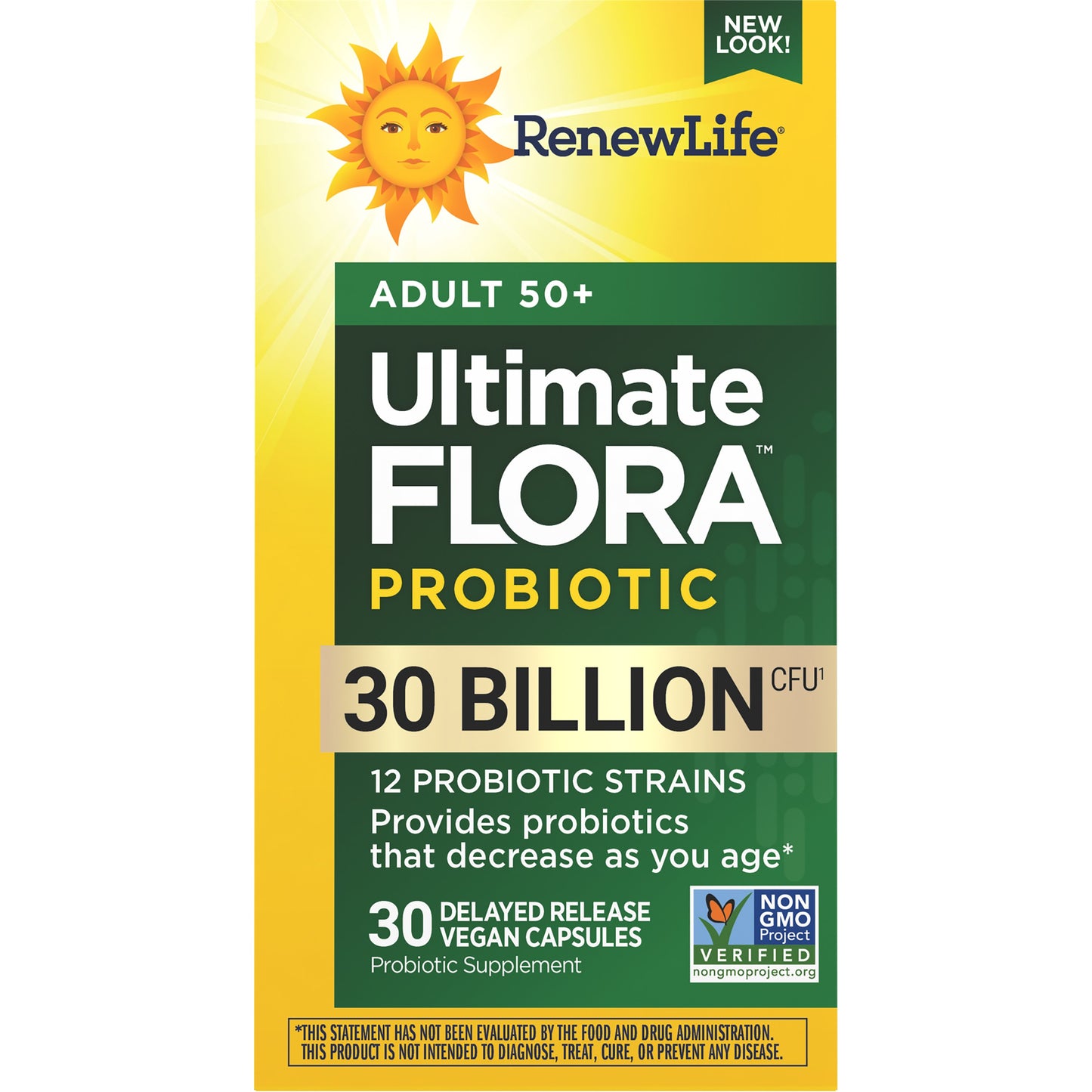 Renew Life Adult 50+ Probiotic Capsules