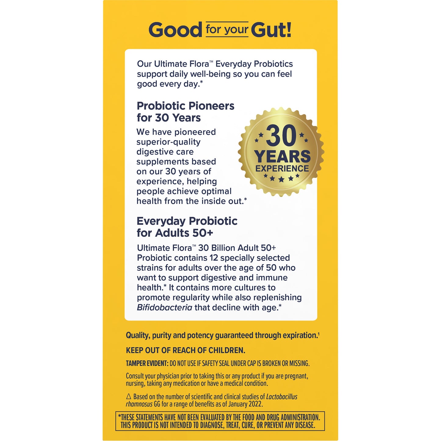 Renew Life Adult 50+ Probiotic Capsules