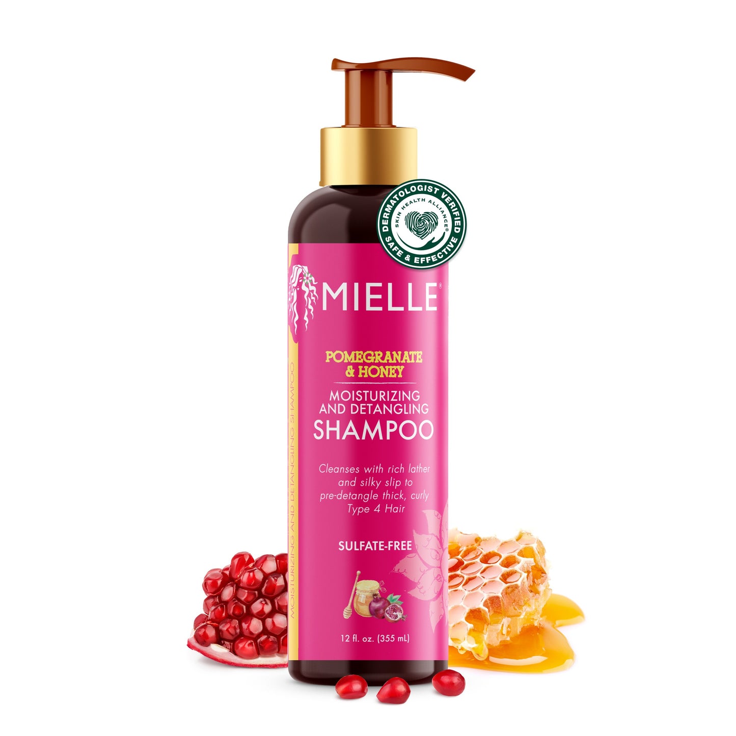 Mielle Moisturizing & Detangling Shampoo - Pomegranate & Honey