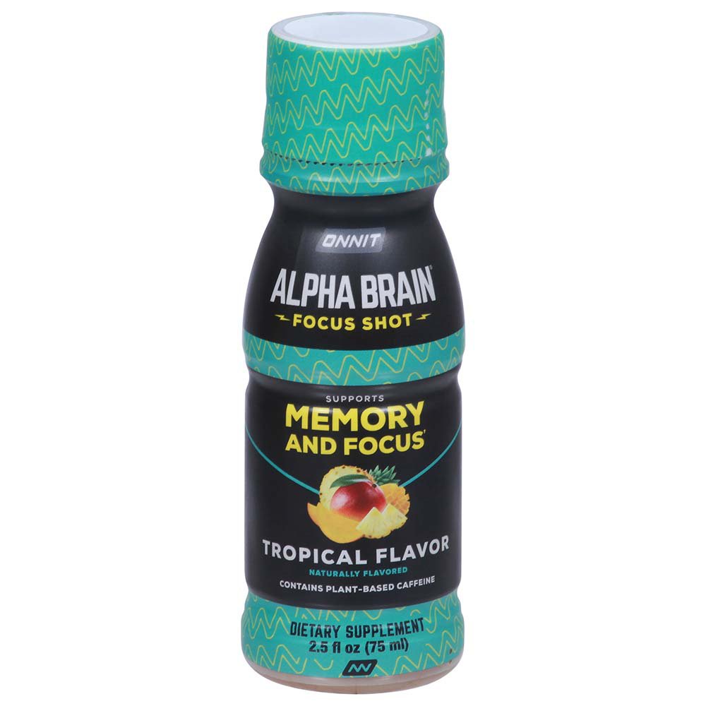 Onnit Alpha Brain Focus Shot - Tropical