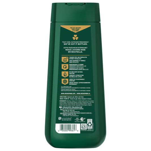 Irish Spring Active Scrub Body Wash for Men