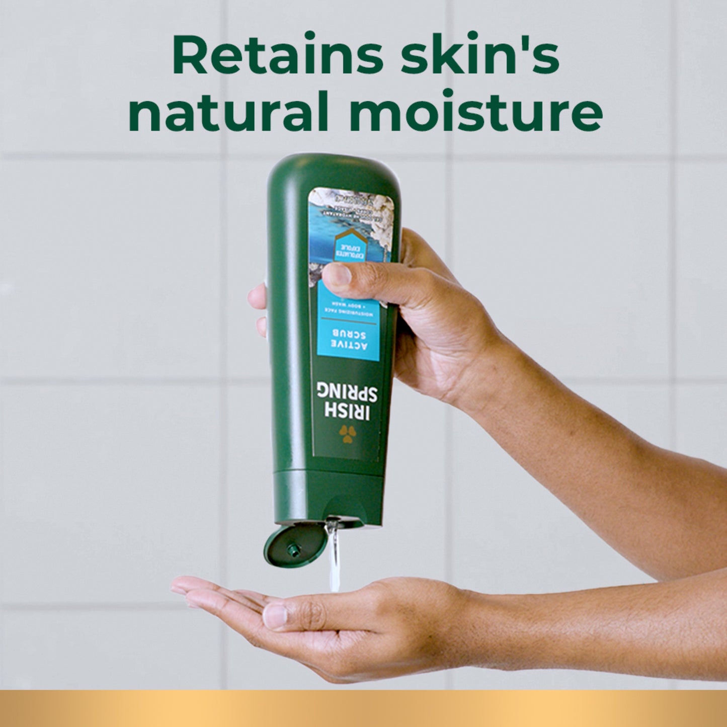 Irish Spring Active Scrub Body Wash for Men