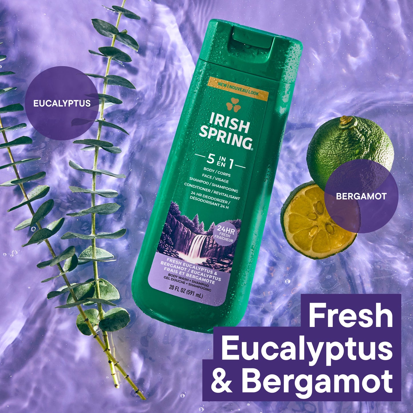 Irish Spring 5-in-1 Body Wash for Men