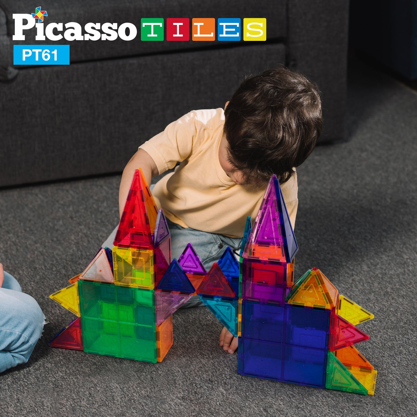 Picasso Tiles 3-D Magnetic Building Tiles