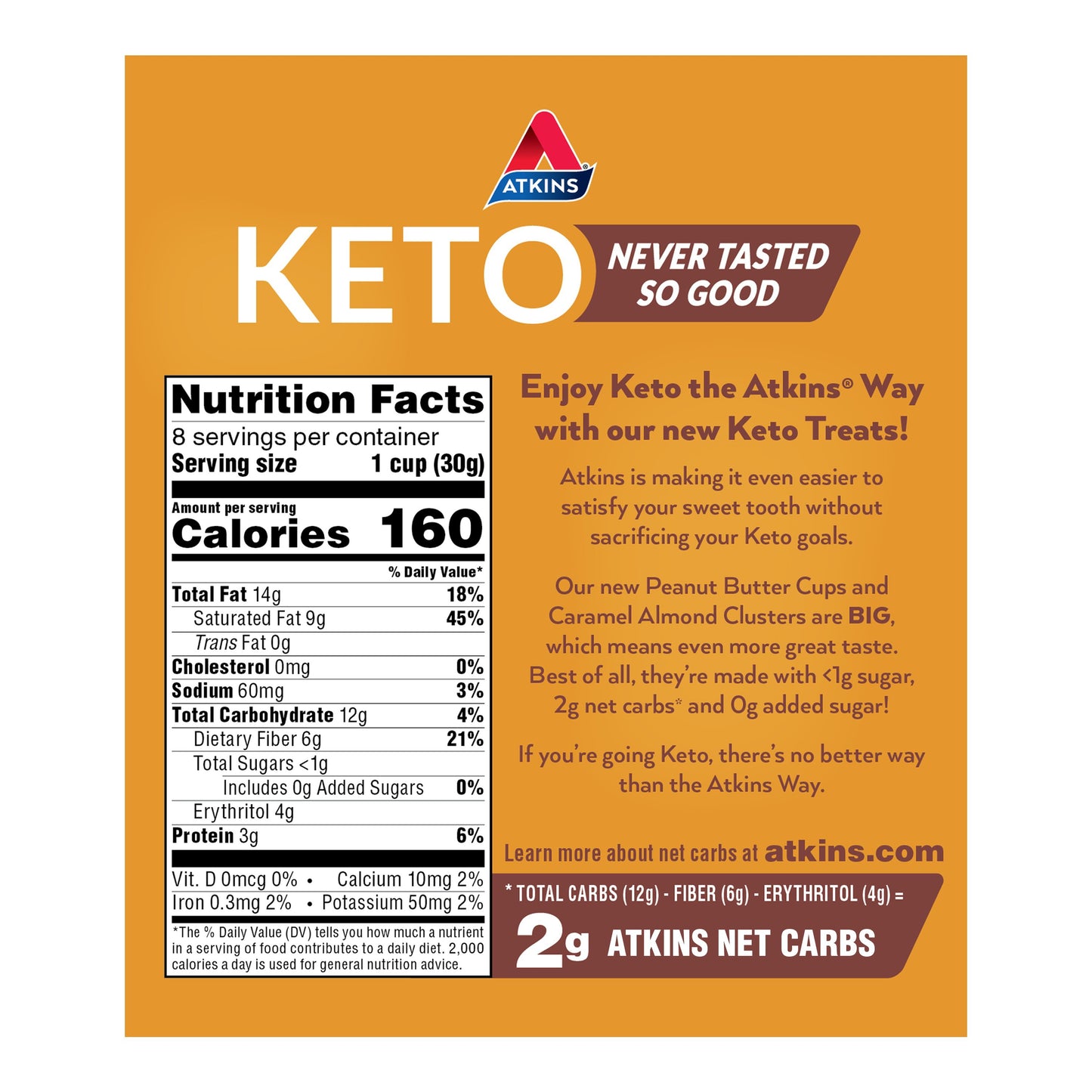 Atkins Keto Peanut Butter Cups