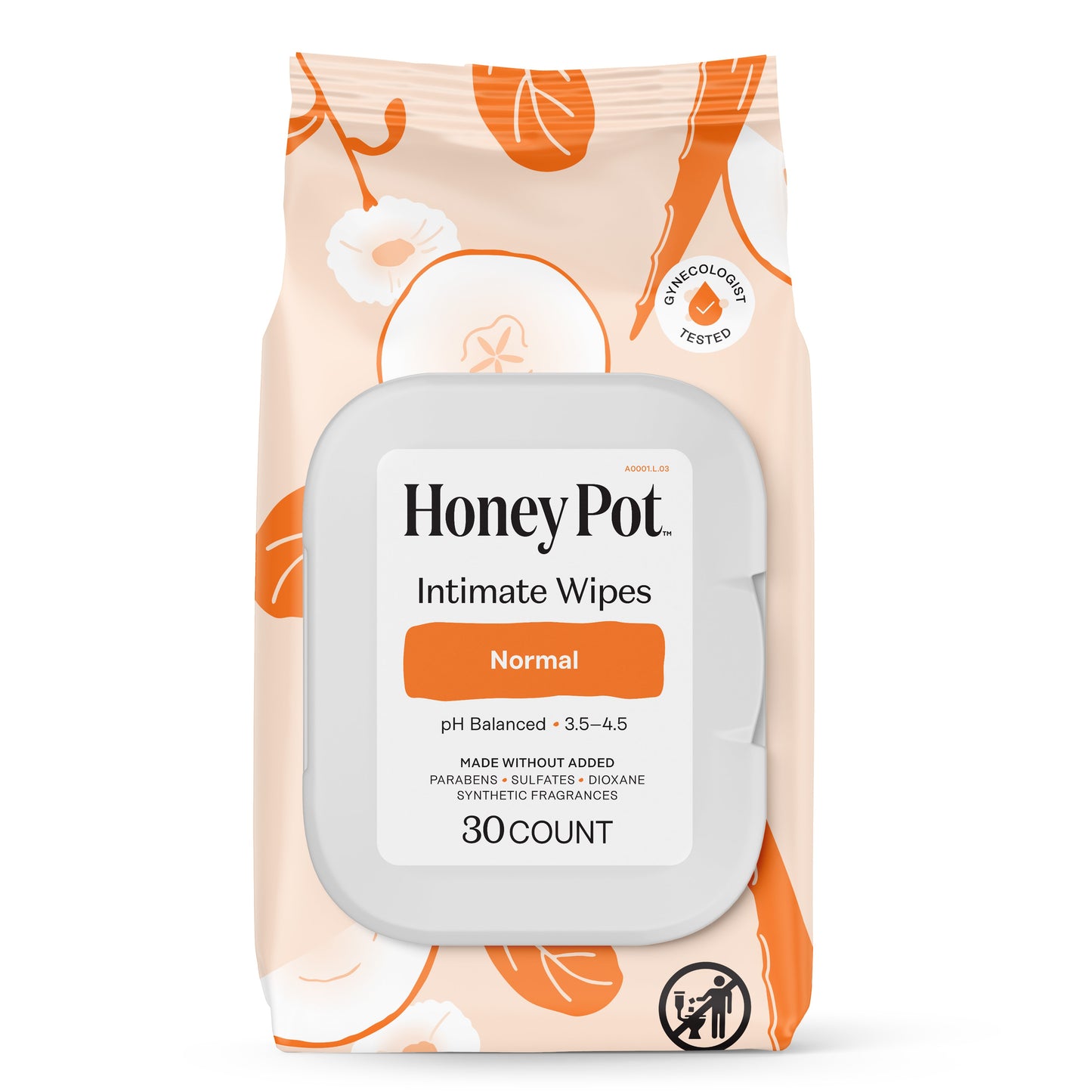 The Honey Pot Normal Wipes