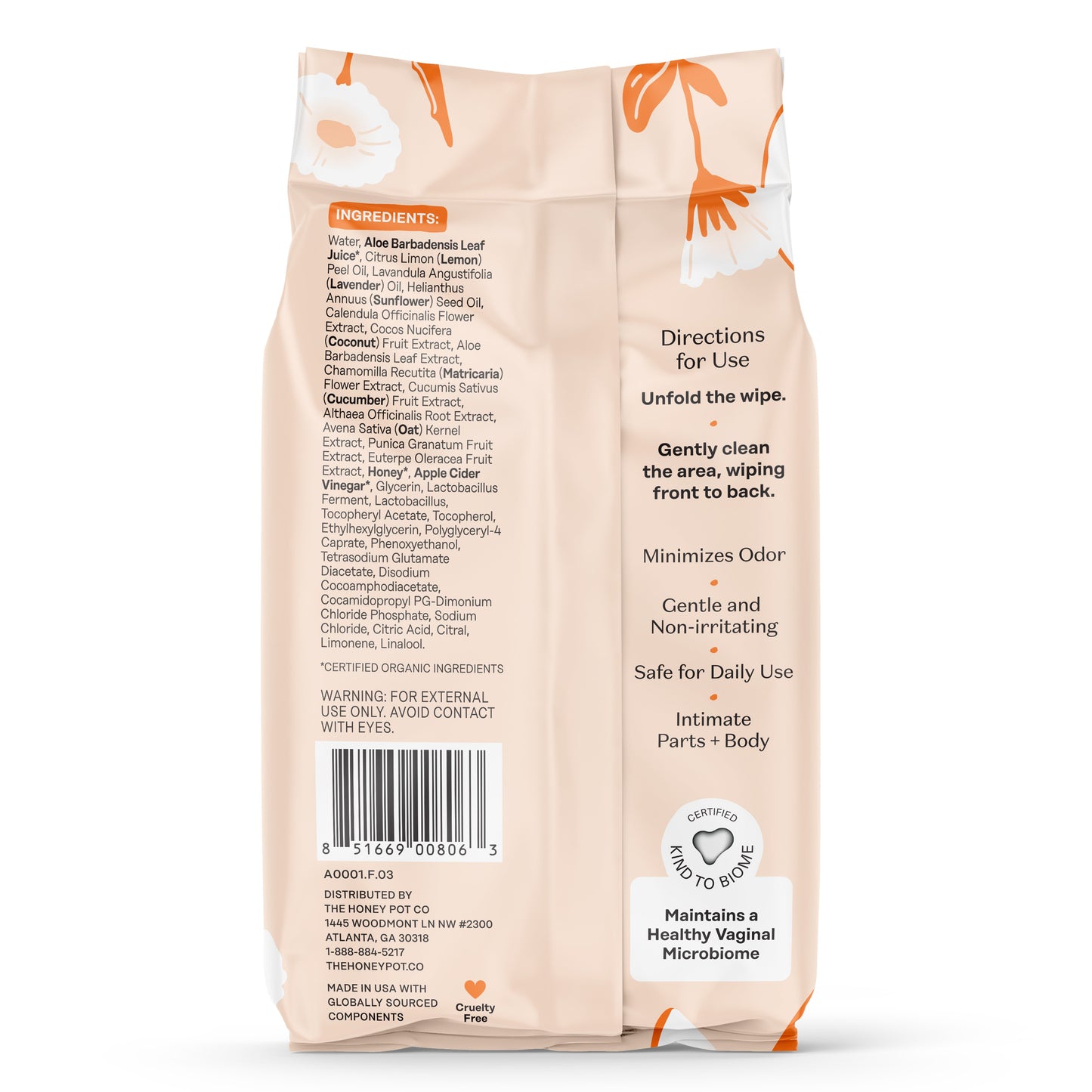 The Honey Pot Normal Wipes