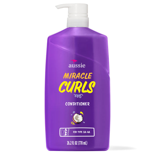 Aussie Miracle Curls Conditioner - Coconut Oil