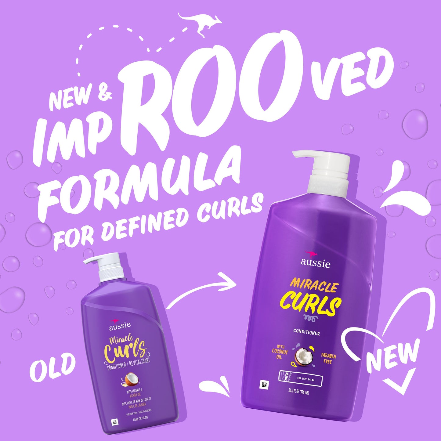 Aussie Miracle Curls Conditioner - Coconut Oil