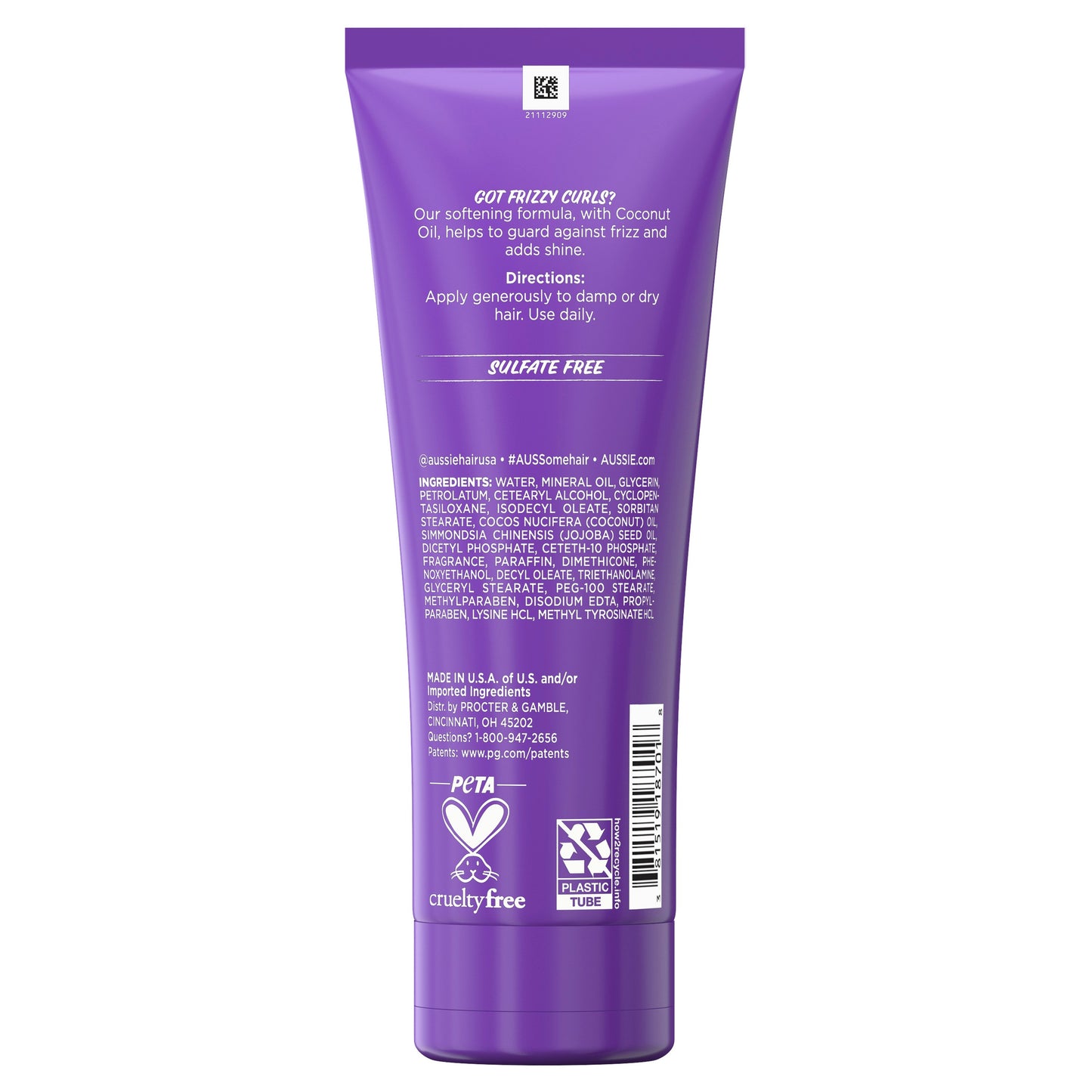 Aussie Miracle Curls Frizz Taming Cream