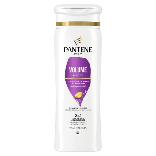Pantene Pro-V Volume & Body 2 in 1 Shampoo + Conditioner