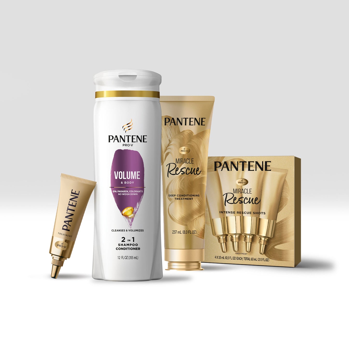 Pantene Pro-V Volume & Body 2 in 1 Shampoo + Conditioner