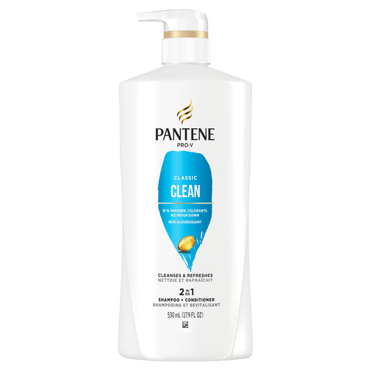Pantene Pro-V Classic Clean 2 in 1 Shampoo + Conditioner