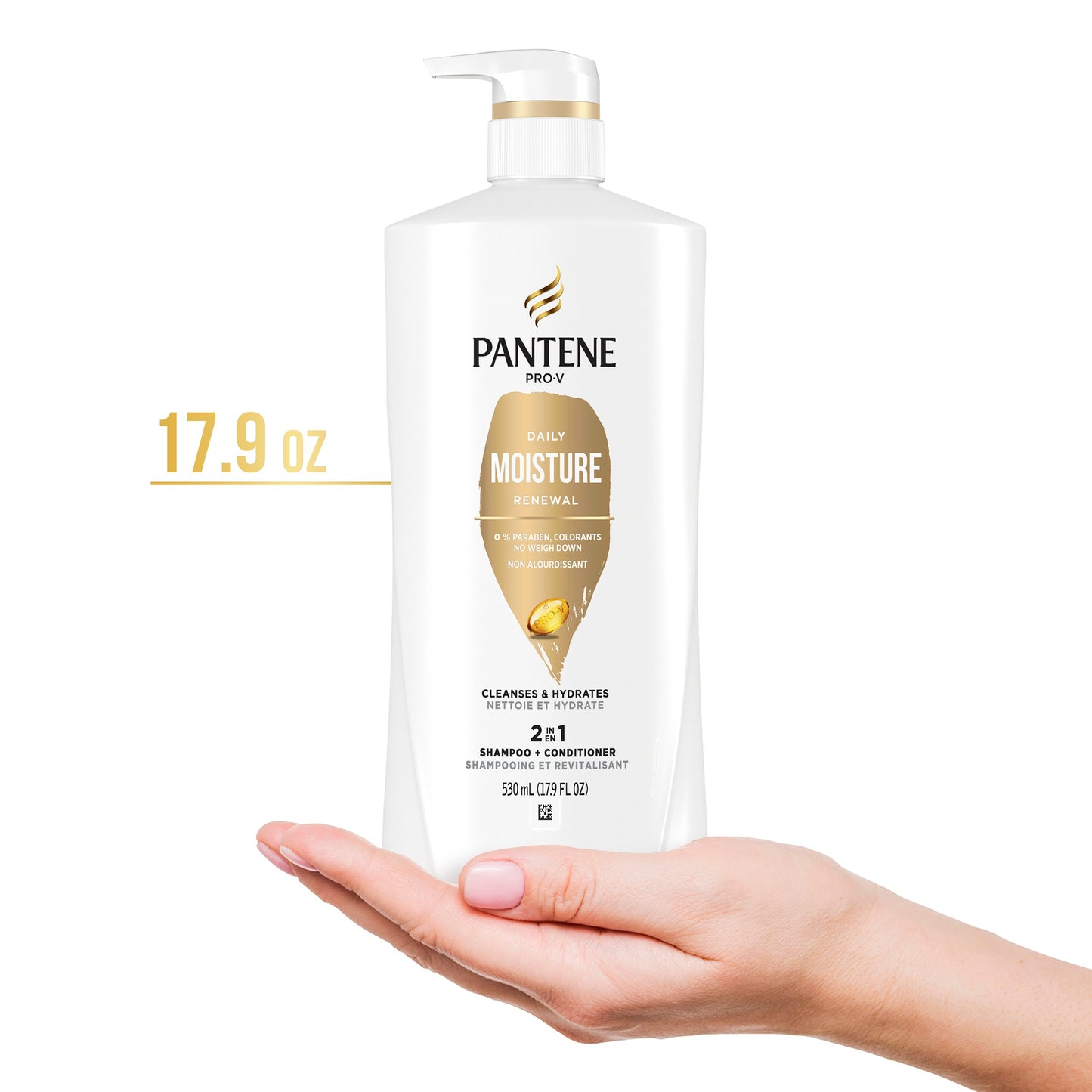 Pantene Pro-V Daily Moisture Renewal 2 in 1 Shampoo + Conditioner