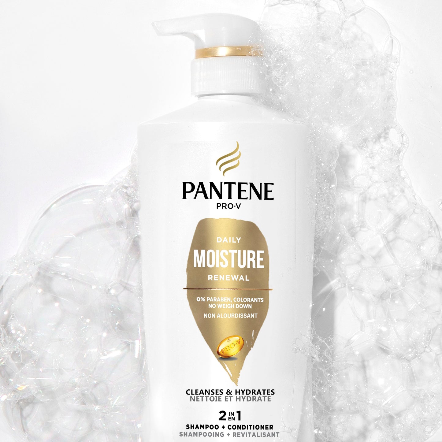 Pantene Pro-V Daily Moisture Renewal 2 in 1 Shampoo + Conditioner