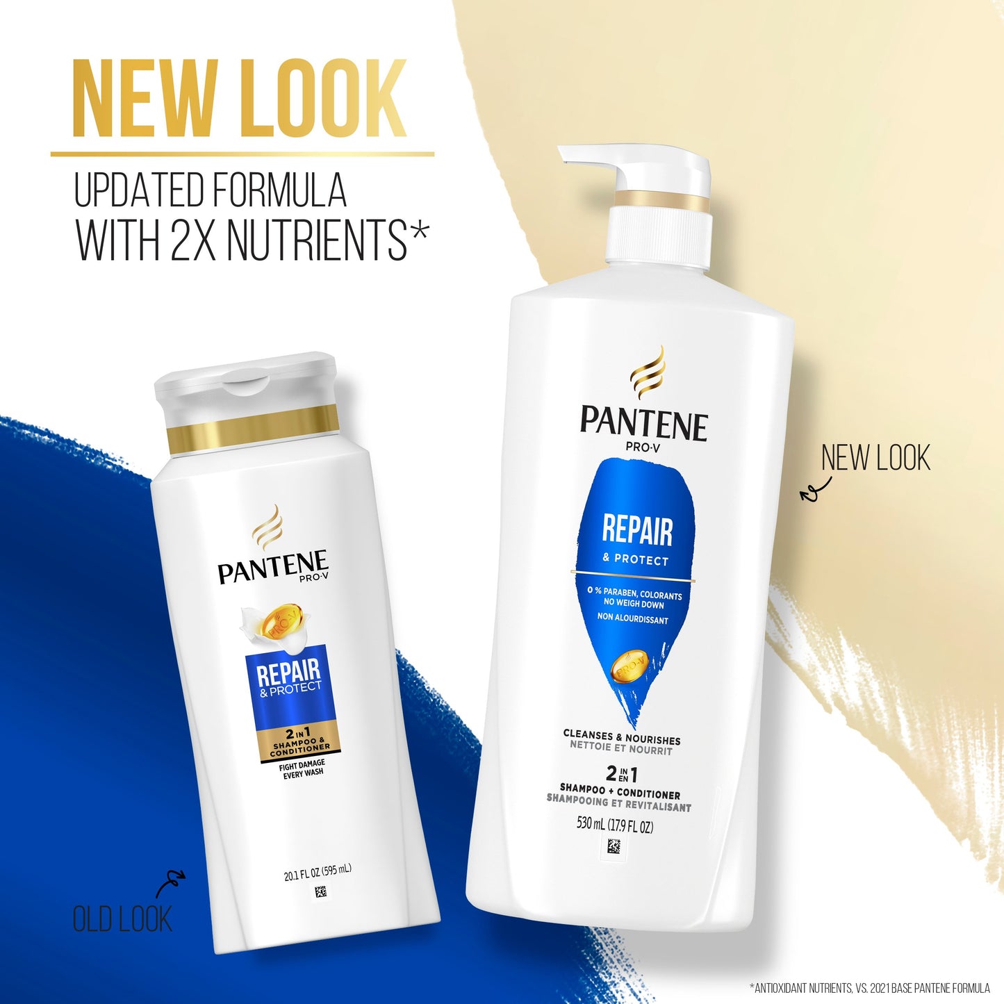 Pantene Pro-V Repair & Protect 2 in 1 Shampoo + Conditioner