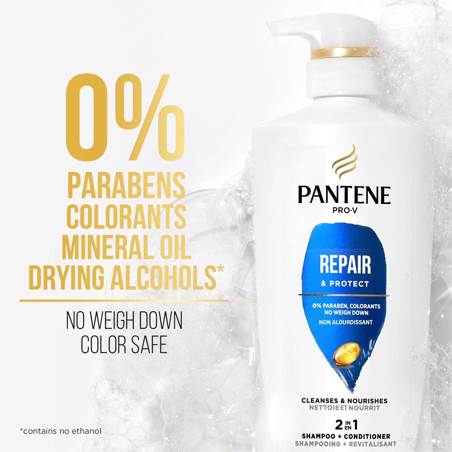 Pantene Pro-V Repair & Protect 2 in 1 Shampoo + Conditioner