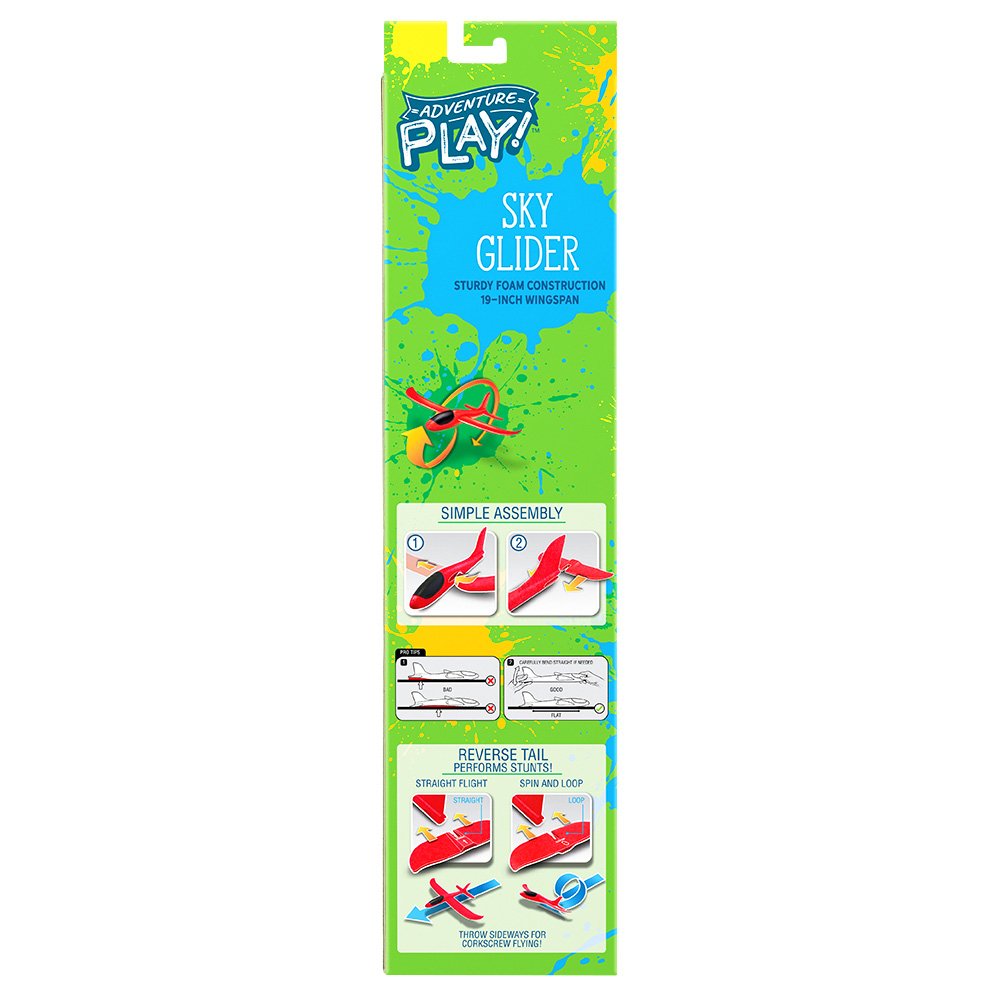 Adventure Play! Soaring Light Blaze Stunt Plane - Assorted