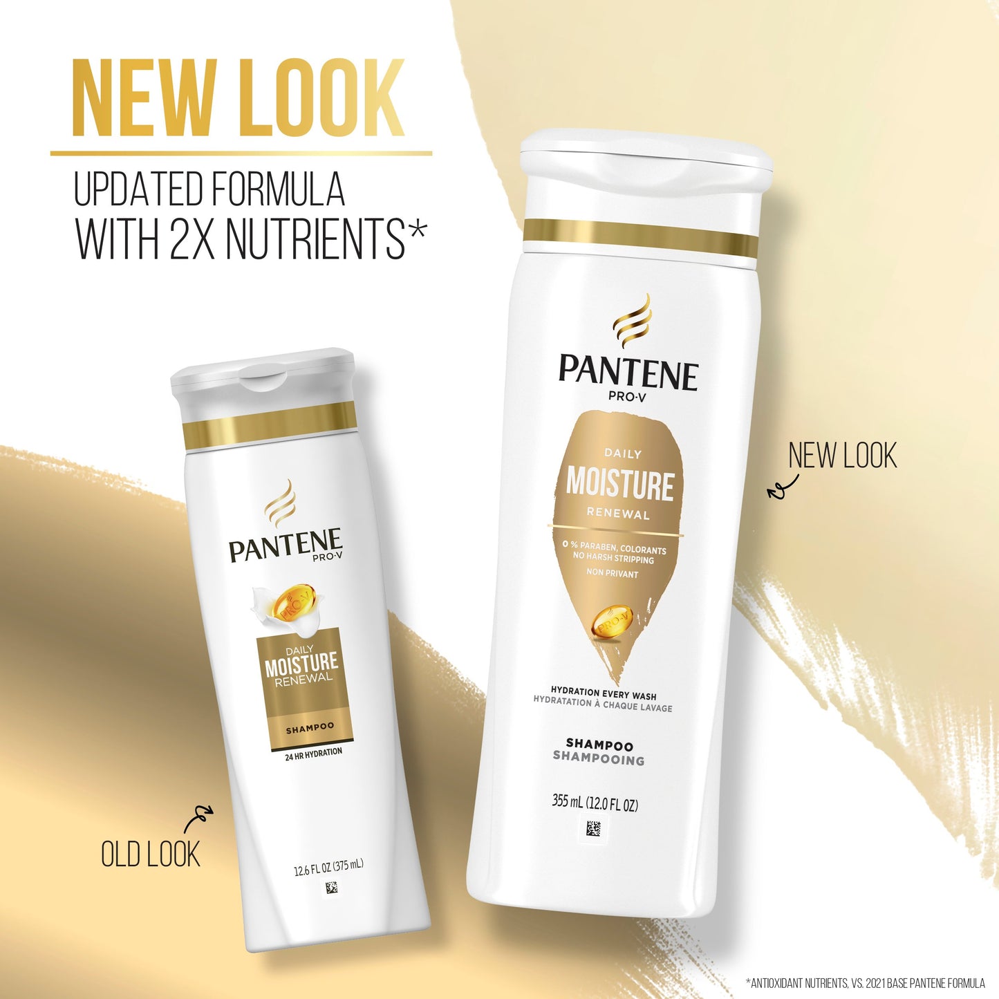 Pantene Pro-V Daily Moisture Renewal Shampoo + Conditioner - Dual Pack