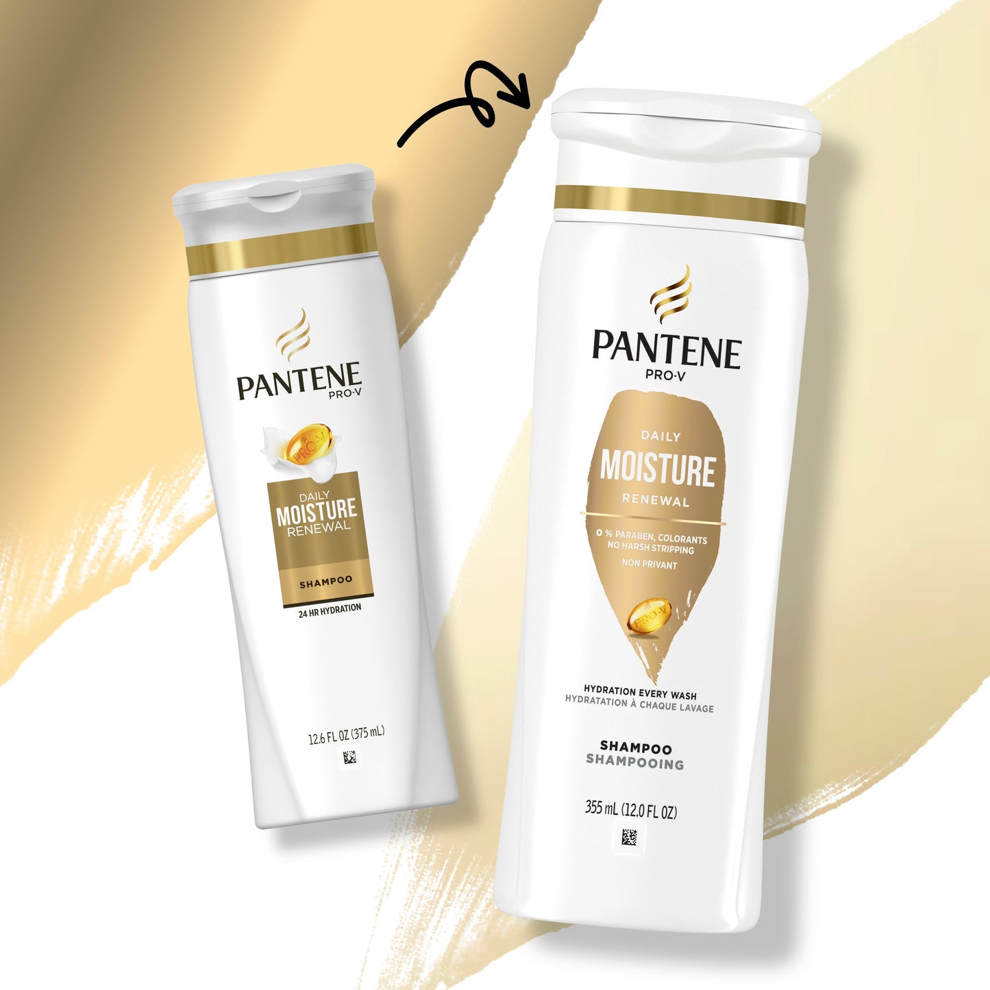 Pantene Pro-V Daily Moisture Renewal Shampoo + Conditioner - Dual Pack
