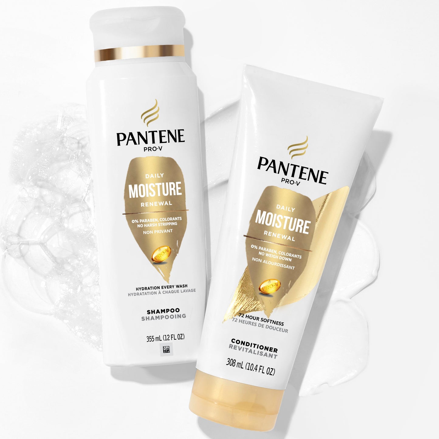 Pantene Pro-V Daily Moisture Renewal Shampoo + Conditioner - Dual Pack