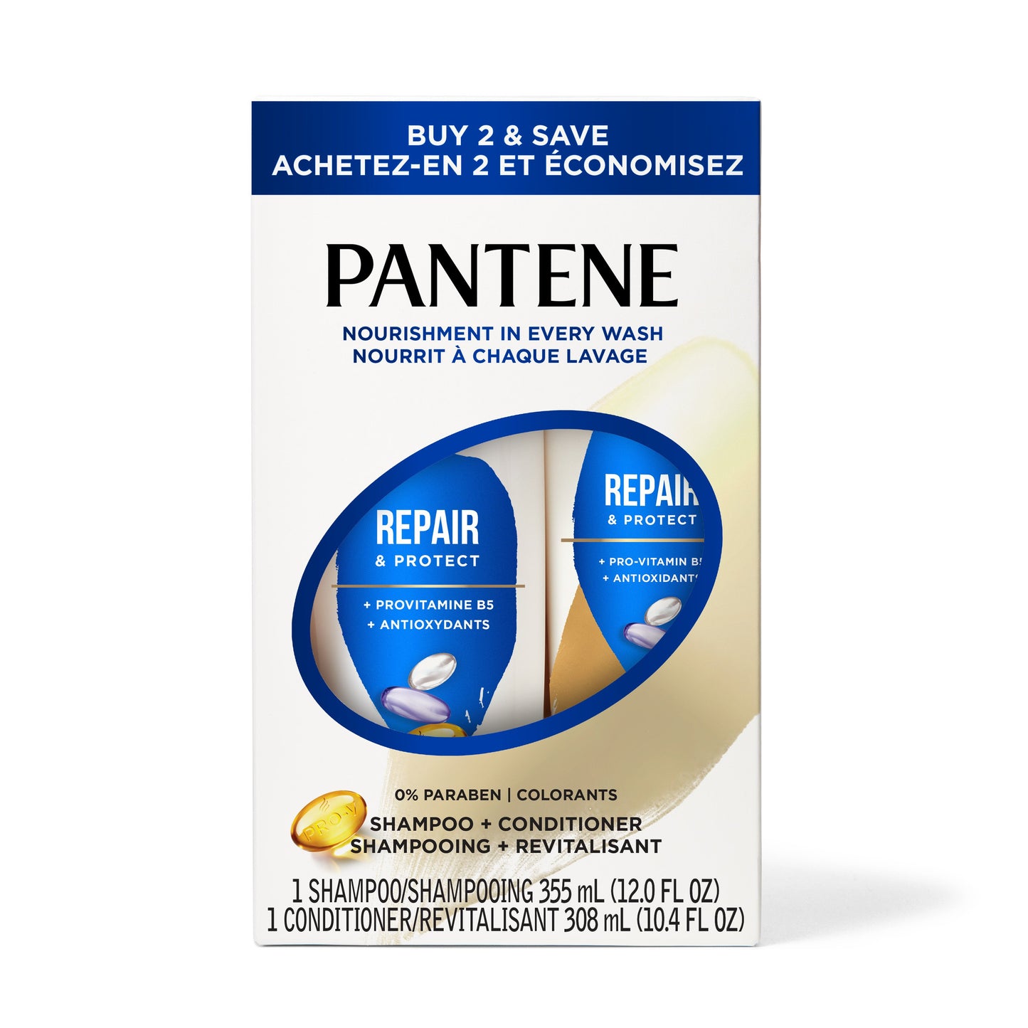 Pantene Pro-V Repair & Protect Shampoo + Conditioner