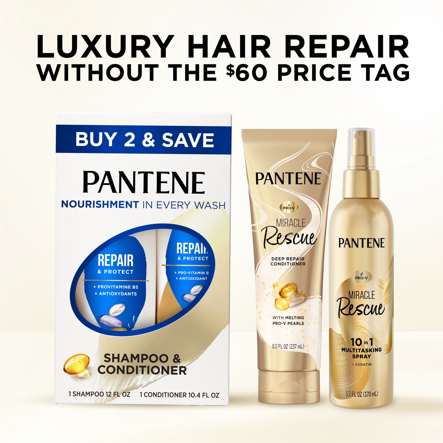 Pantene Pro-V Repair & Protect Shampoo + Conditioner