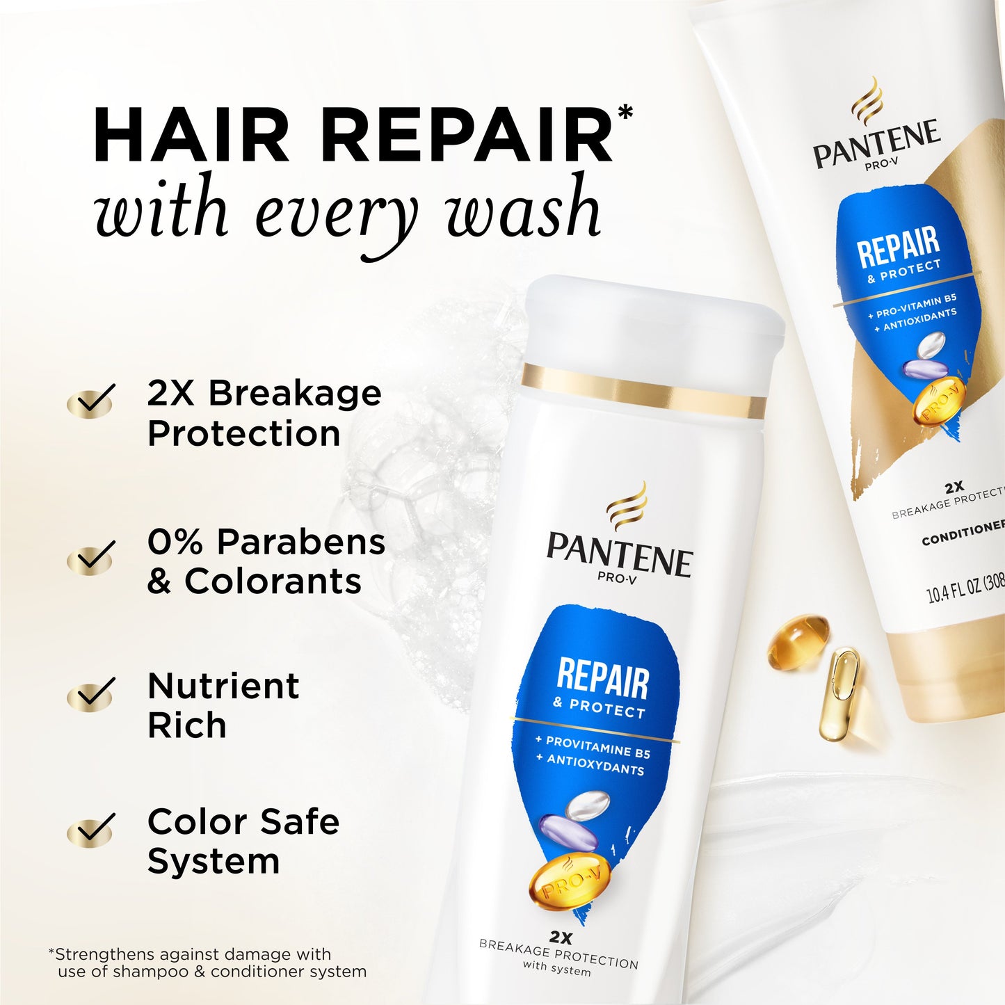 Pantene Pro-V Repair & Protect Shampoo + Conditioner