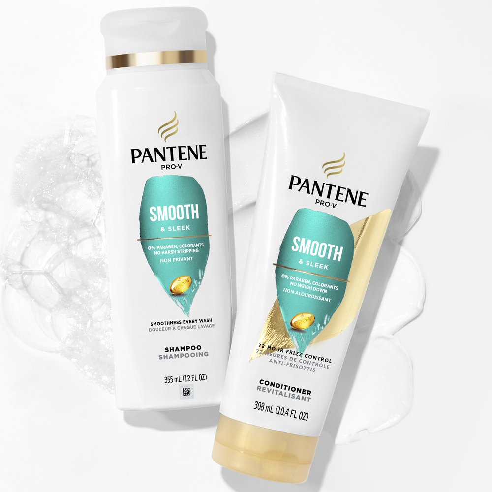 Pantene Pro-V Smooth & Sleek Shampoo + Conditioner