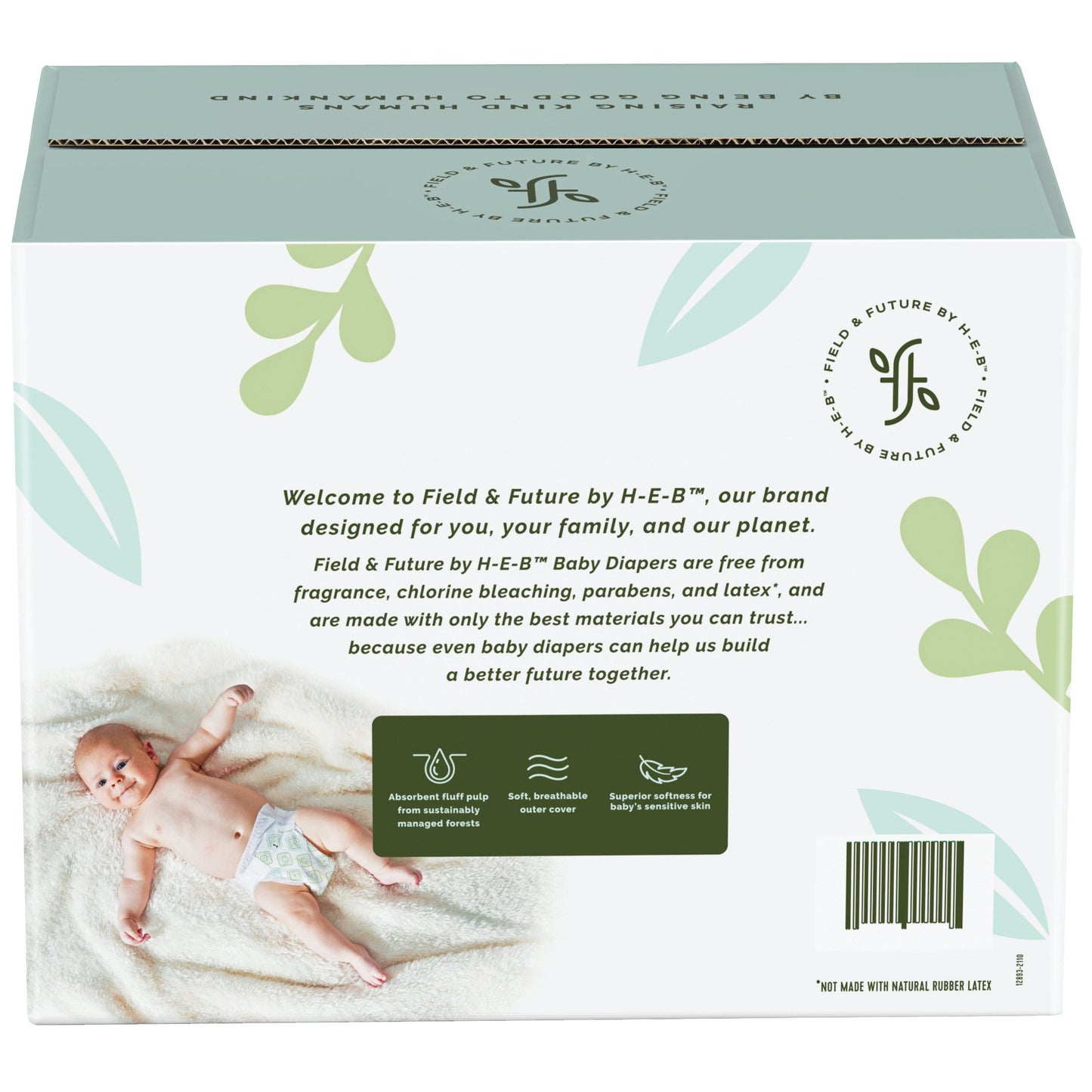Field & Future by H-E-B Plus Pack Baby Diapers  - Size 1