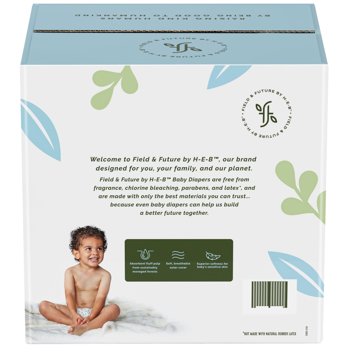 Field & Future by H-E-B Plus Pack Baby Diapers  - Size 7